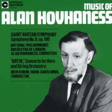 Alan Hovhaness (1911-2000): Symphonie Nr.9 "St.Vartan", CD
