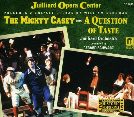 William Schuman (1910-1992): The Mighty Case (Operneinakter), 2 CDs