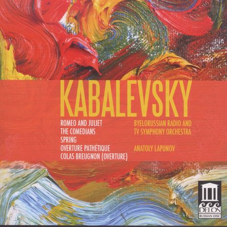 Dimitri Kabalewsky (1904-1987): Romeo &amp; Julia-Suite op.56, CD