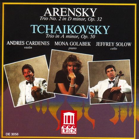 Anton Arensky (1861-1906): Klaviertrio Nr.1, CD
