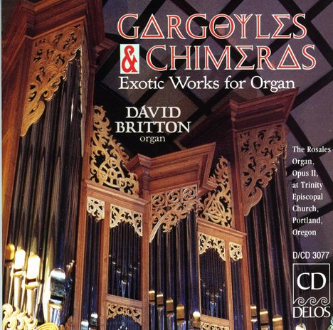 David Britton spielt exotische Orgelwerke, CD