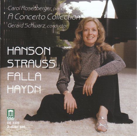 Carol Rosenberger spielt Klavierkonzerte, 2 CDs