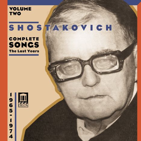 Dmitri Schostakowitsch (1906-1975): Sämtliche Lieder Vol.2, CD