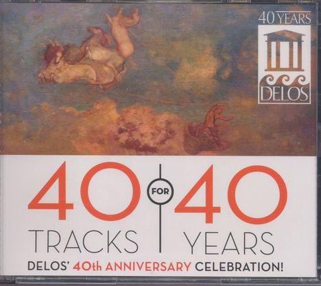 40 Tracks for 40 Years - Delos' 40th Anniversary Celebration, 3 CDs