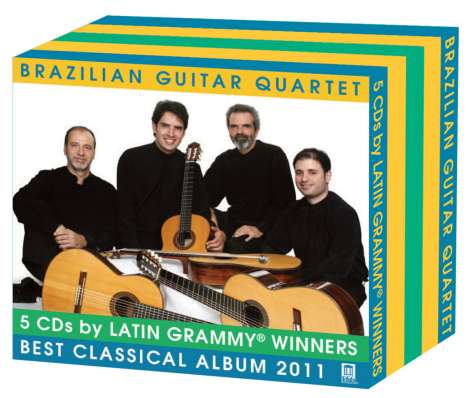 Brazilian Guitar Quartet, 5 CDs