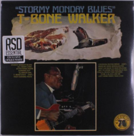 T-Bone Walker: Stormy Monday Blues (White Vinyl), LP