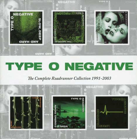 Type O Negative: The Complete Roadrunner Collection 1991 - 2003, 6 CDs