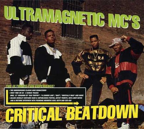 Ultramagnetic MC's: Critical Beatdown, CD