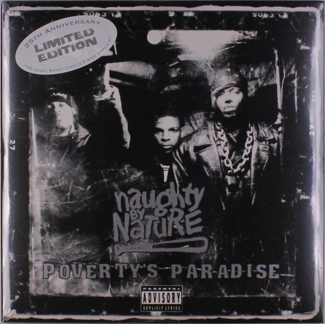 Naughty By Nature: Poverty's Paradise (180g) (Limited Edition) (Smoky Vinyl), 2 LPs und 1 Single 7"