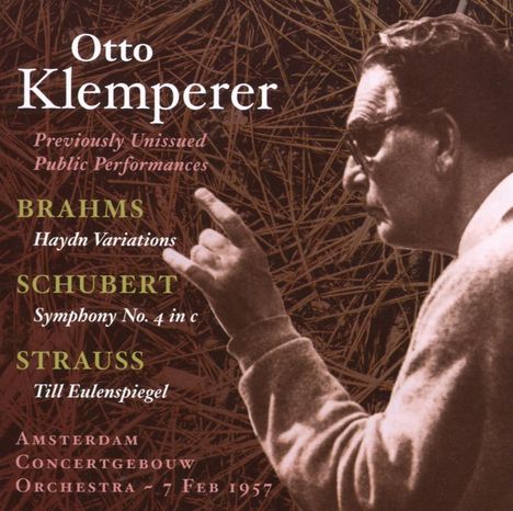 Otto Klemperer - Previously Unissued Public Performance, CD