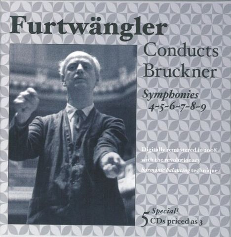 Anton Bruckner (1824-1896): Symphonien Nr.4-9, 5 CDs