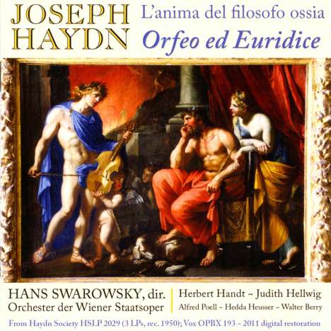 Joseph Haydn (1732-1809): Orfeo ed Euridice, 2 CDs
