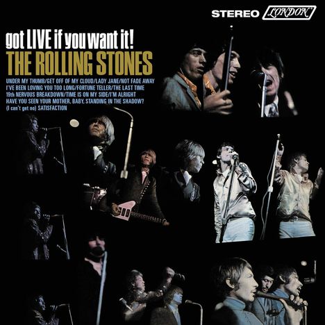 The Rolling Stones: Got Live If You Want It!, LP