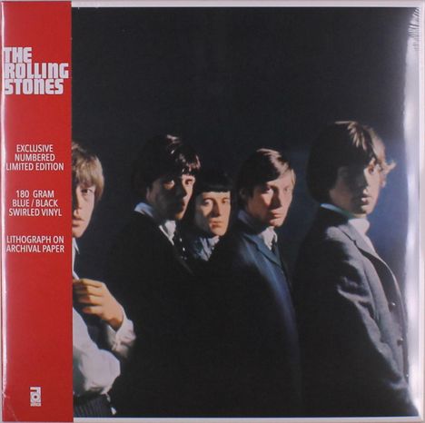 The Rolling Stones: The Rolling Stones (180g) (Limited Numbered Edition) (Blue/Black Swirl Vinyl), LP