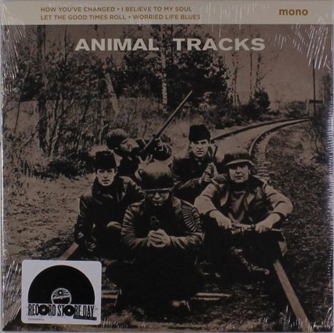 The Animals: Animal Tracks (Mono), Single 10"