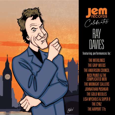 Jem Records Celebrates Ray Davies (Limited Edition) (Cherry Cola Vinyl), LP