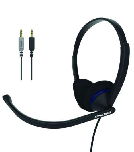 Koss Kopfhörer CS200 Headset &amp; Gaming (mit Klinke), Zubehör