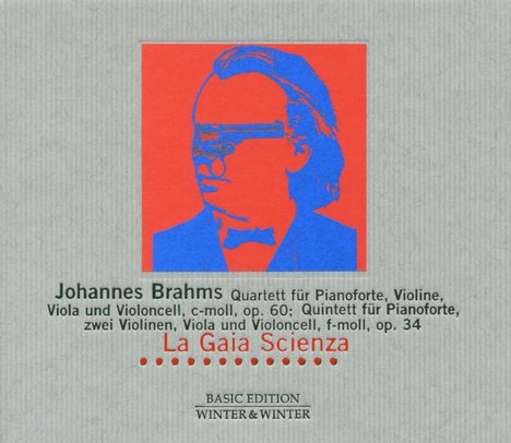 Johannes Brahms (1833-1897): Klavierquartett Nr.3 op.60, CD