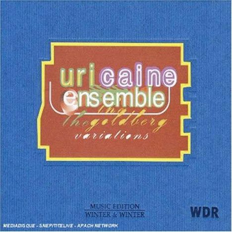 Uri Caine (geb. 1956): The Goldberg Variations, 2 CDs