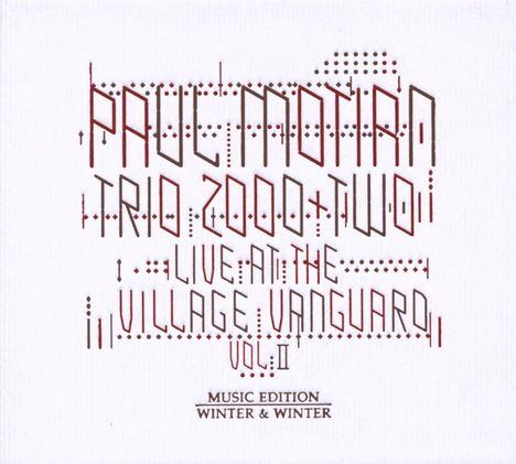 Paul Motian (1931-2011): Live At The Village Vanguard Vol. 2, CD