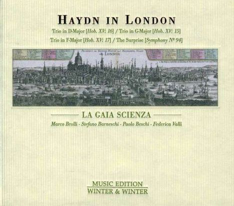 Joseph Haydn (1732-1809): Symphonie Nr.94 für Flöte,Violine,Cello,Hammerklavier, CD