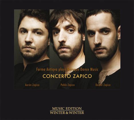 Concerto Zapico Vol.1  - Baroque Dance Music, CD