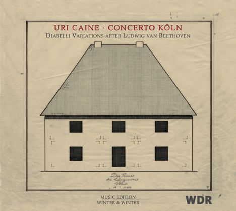 Ludwig van Beethoven (1770-1827): Diabelli-Variationen op.120 für Klavier &amp; Orchester  (Uri Caine / Concerto Köln), CD