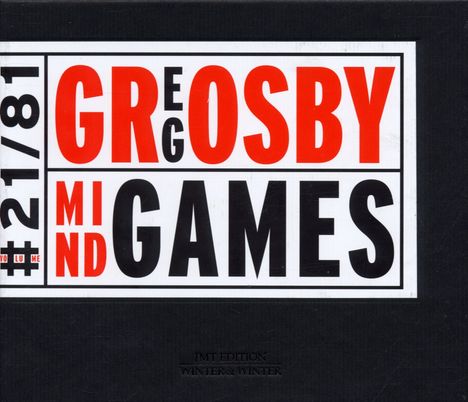 Greg Osby (geb. 1960): Mindgames, CD
