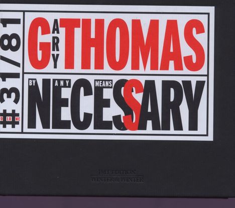 Gary Thomas (geb. 1961): By Any Means Necessary, CD