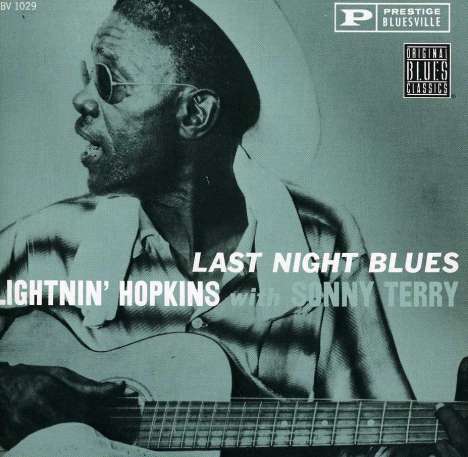 Sam Lightnin' Hopkins: Last Night Blues, CD