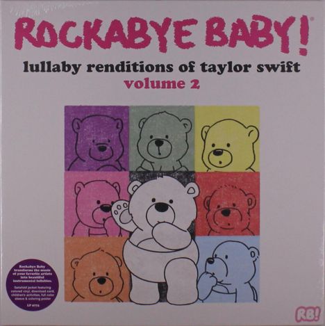 Steven Charles Boone: Lullaby Renditions Of Taylor Swift Volume 2 (Colored Vinyl), LP