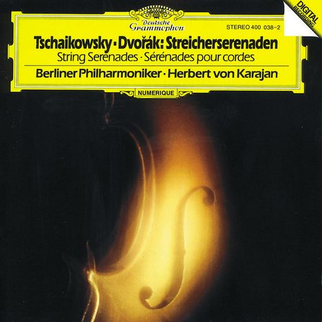 Peter Iljitsch Tschaikowsky (1840-1893): Serenade für Streicher op.48, CD