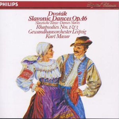 Antonin Dvorak (1841-1904): Slawische Tänze Nr.1-8, CD