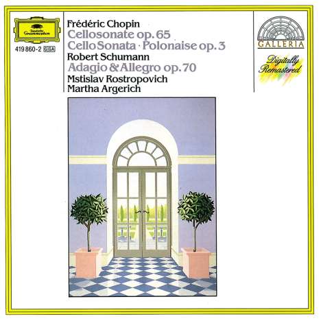 Frederic Chopin (1810-1849): Polonaise brillante für Cello &amp; Klavier op.3, CD