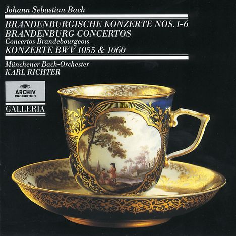 Johann Sebastian Bach (1685-1750): Brandenburgische Konzerte Nr.1-6, 2 CDs