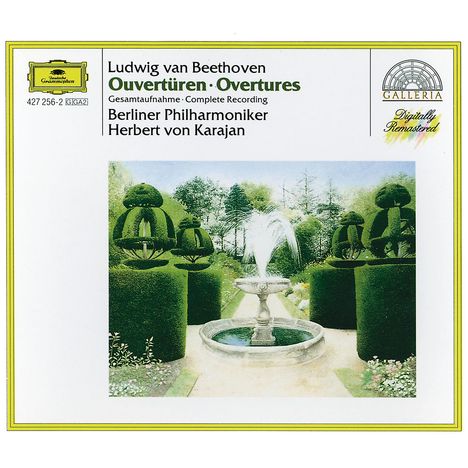 Ludwig van Beethoven (1770-1827): Ouvertüren (Ges.-Aufn.), 2 CDs