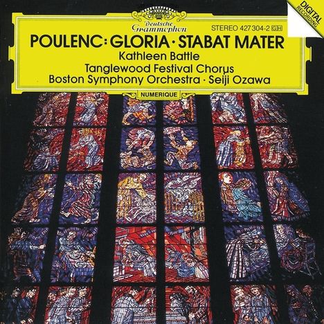 Francis Poulenc (1899-1963): Gloria G-dur, CD