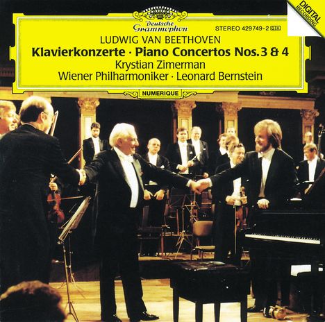 Ludwig van Beethoven (1770-1827): Klavierkonzerte Nr.3 &amp; 4, CD