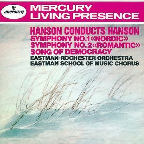 Howard Hanson (1896-1981): Symphonien Nr.1 &amp; 2, CD