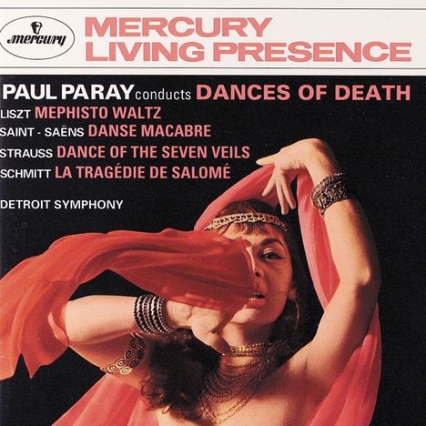 Paul Paray dirigiert Tänze des Todes, CD