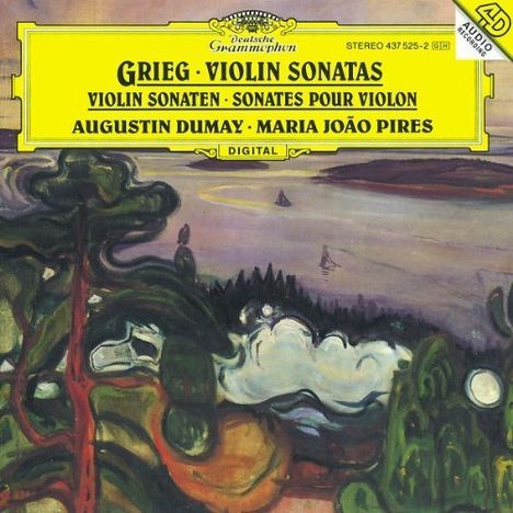 Edvard Grieg (1843-1907): Sonaten f.Violine &amp; Klavier Nr.1-3, CD