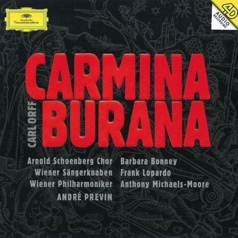 Carl Orff (1895-1982): Carmina Burana, CD