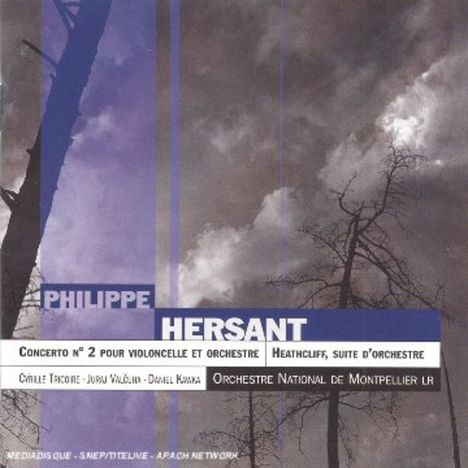 Philippe Hersant (geb. 1948): Cellokonzert Nr.2, CD