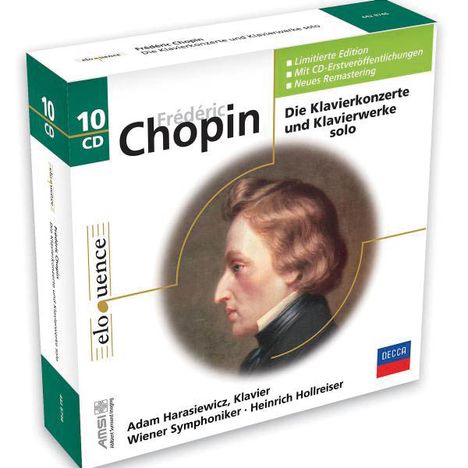 Frederic Chopin (1810-1849): Das Klavierwerk, 10 CDs