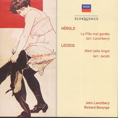 Louis Joseph Ferdinand Herold (1791-1833): La Fille mal gardee-Ballettmusik, 2 CDs