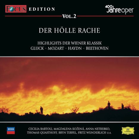 Focus CD-Edition 400 Jahre Oper II:Der Hölle Rache, 2 CDs
