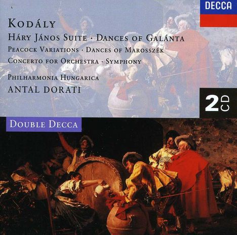 Zoltan Kodaly (1882-1967): Symphonie C-Dur, 2 CDs