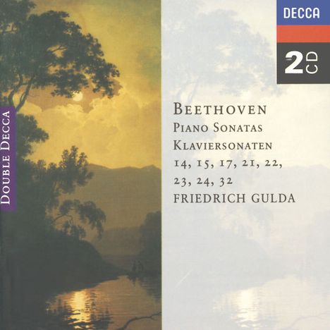 Ludwig van Beethoven (1770-1827): Klaviersonaten Nr.14,15,17,21-24,32, 2 CDs