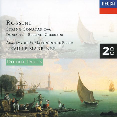 Gioacchino Rossini (1792-1868): Streichersonaten Nr.1-6, 2 CDs