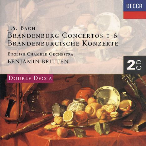 Johann Sebastian Bach (1685-1750): Brandenburgische Konzerte Nr.1-6, 2 CDs